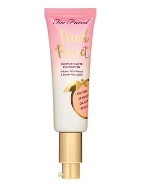 Too Faced Peach Perfect Comfort Matte Foundation - Natural Beige